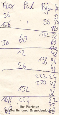 Alex 48, Paul 224, Bj&ouml;rn 270